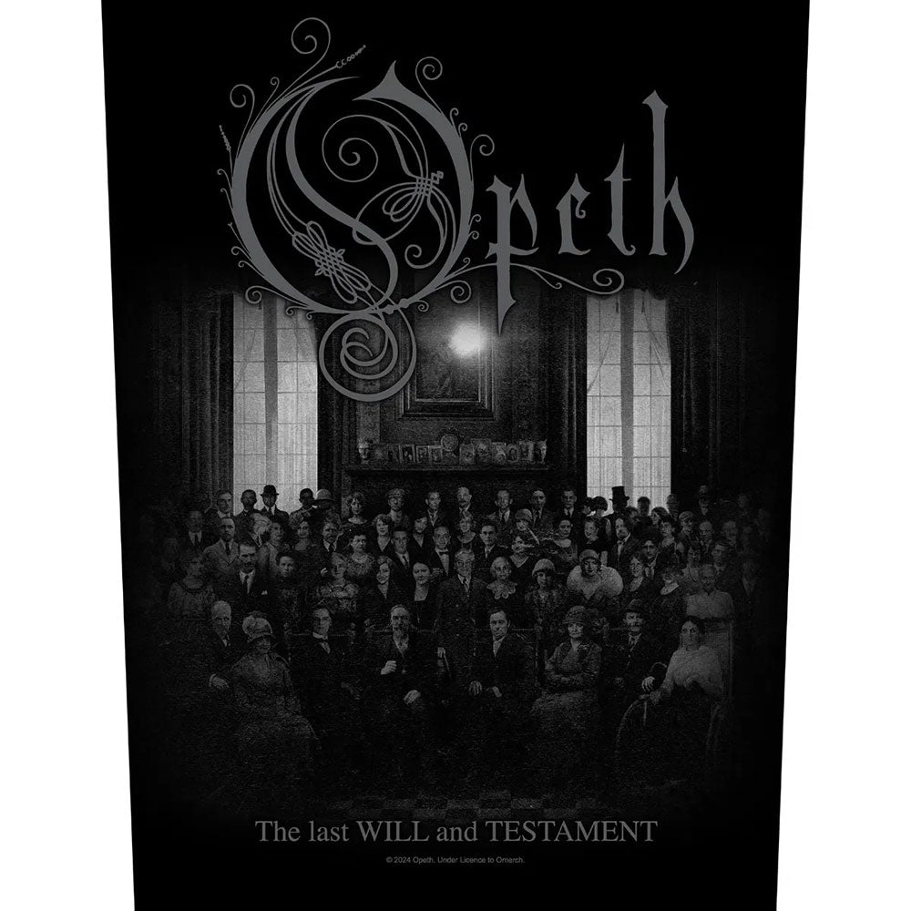 Opeth Back Patch: The Last Will And Testament