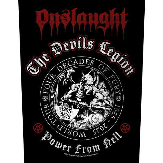 Onslaught Back Patch: The Devils Legion