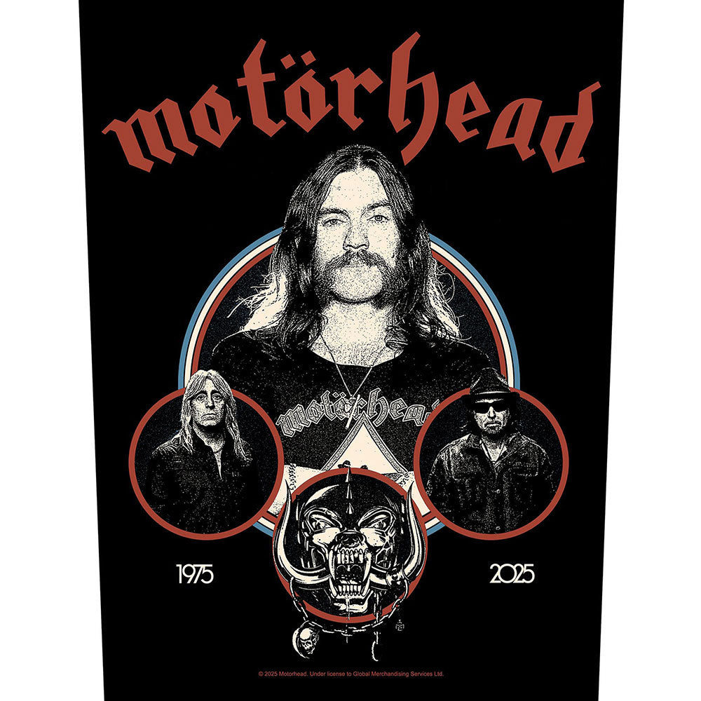 Motorhead Back Patch: Band Circle