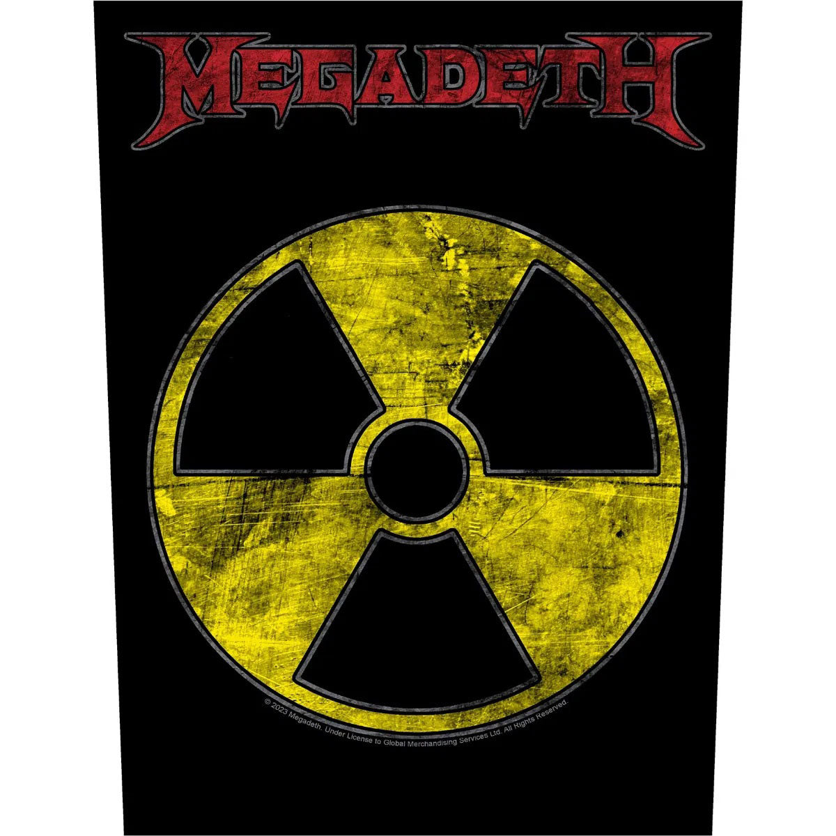 Megadeth Back Patch: Radioactive