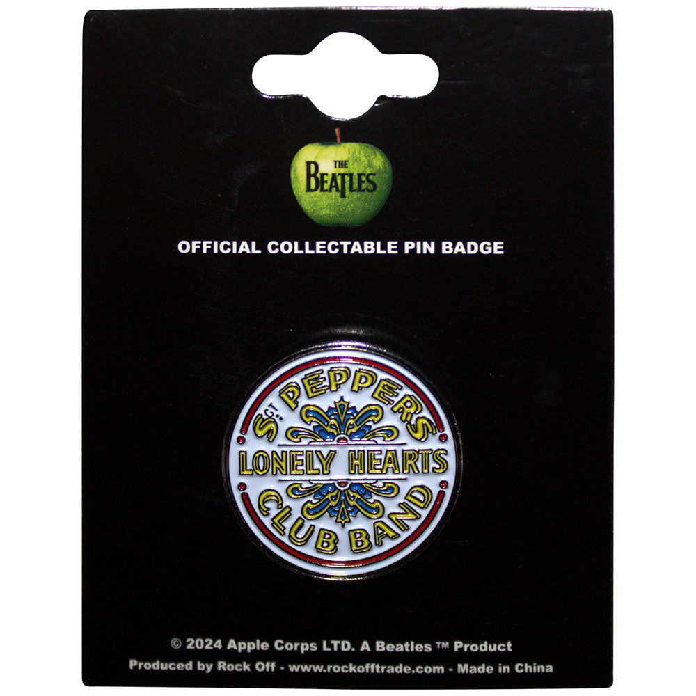The Beatles Badge: Sgt Pepper Drum