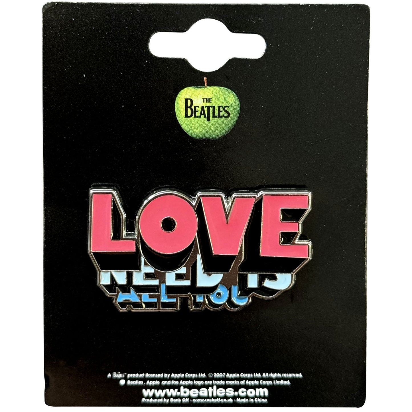 The Beatles Badge: All You Need Is Love