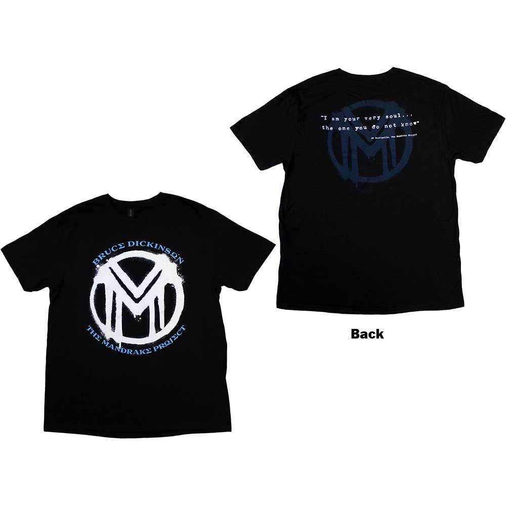 Bruce Dickinson T-Shirt: The Mandrake Project