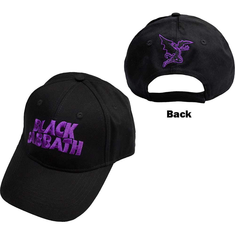 Black Sabbath Baseball Cap: Demon & Logo
