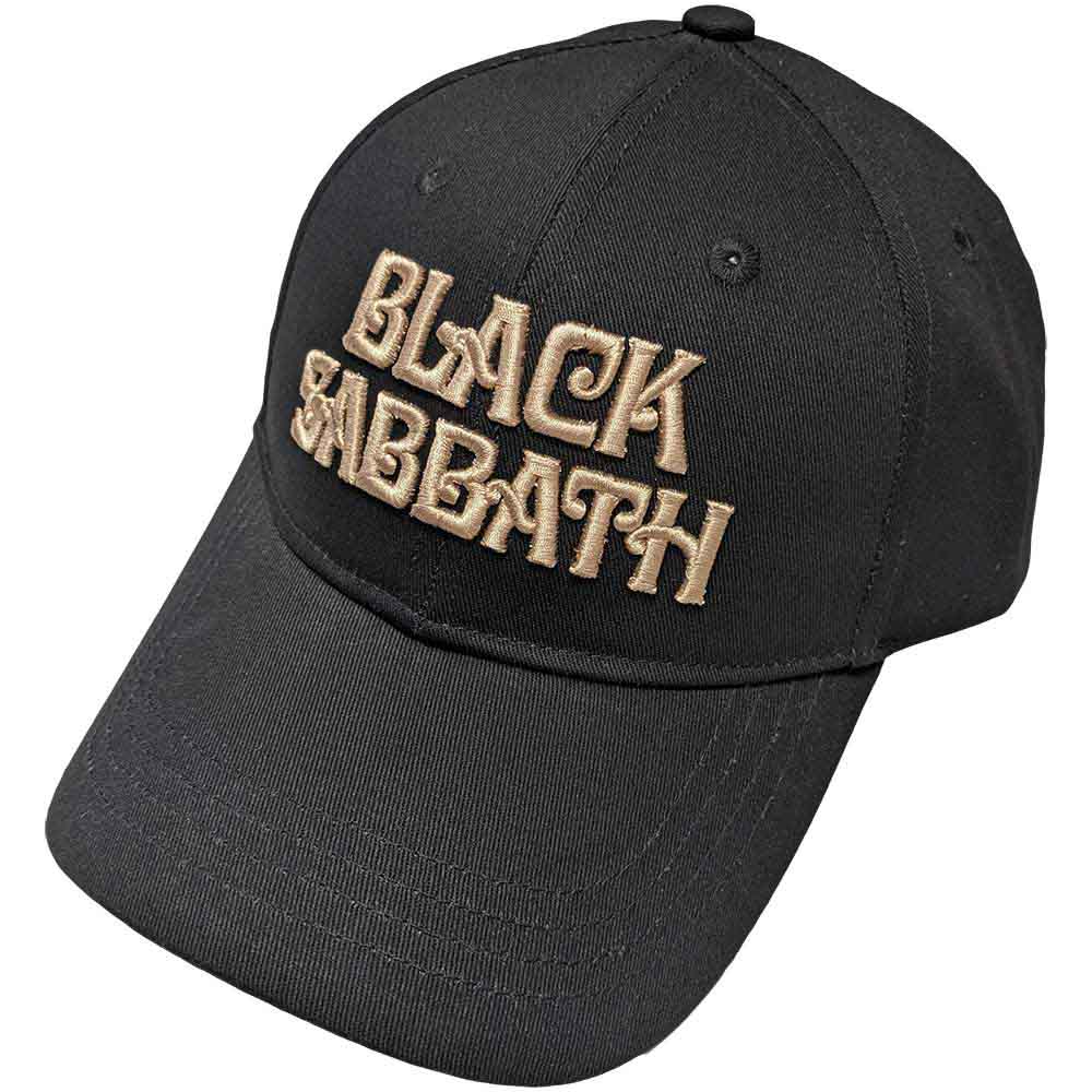 Black Sabbath Baseball Cap: Text Logo