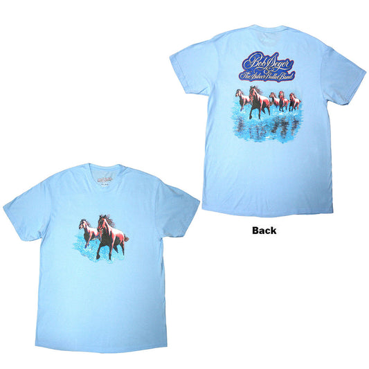 Bob Seger & The Silver Bullet Band T-Shirt: Horses