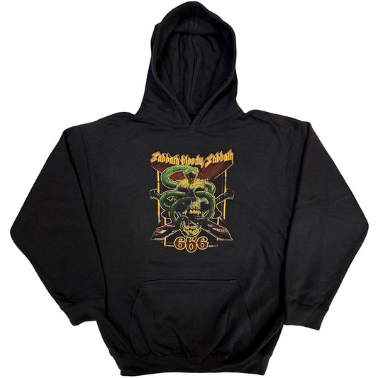 Black Sabbath Pullover Hoodie: Bloody Sabbath 666