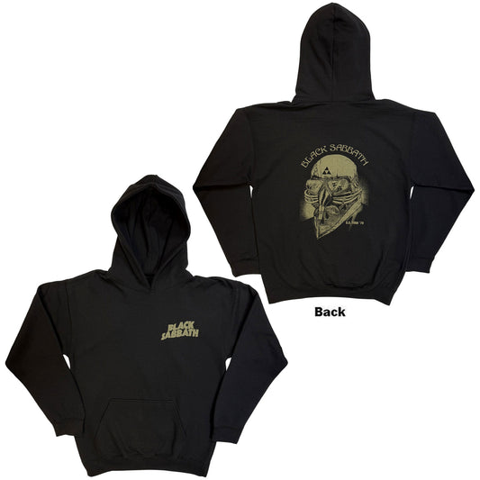 Black Sabbath Pullover Hoodie: Pocket Logo US Tour '78