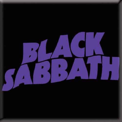 Black Sabbath Magnet: Wavy Logo