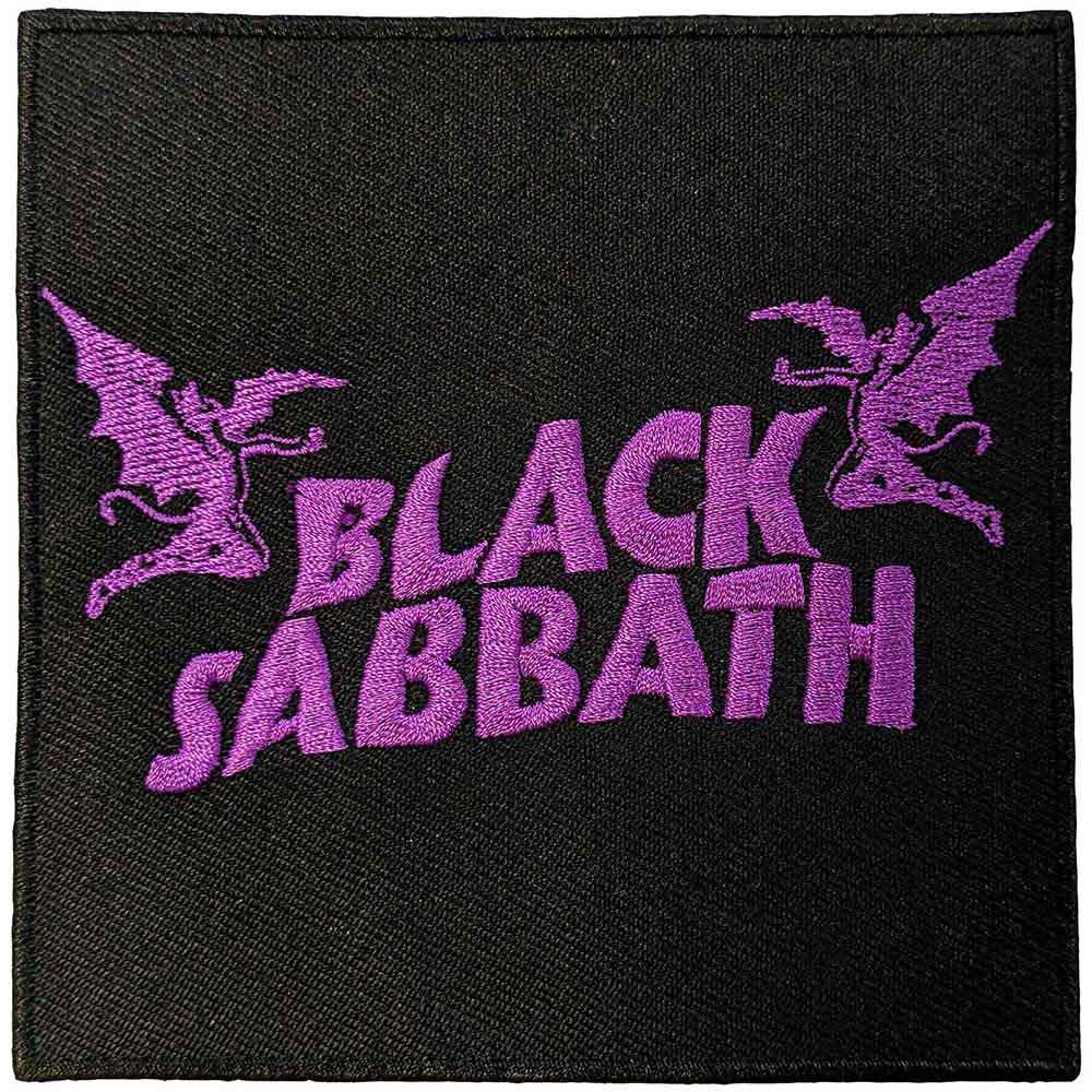 Black Sabbath Patch: Wavy Logo & Daemons