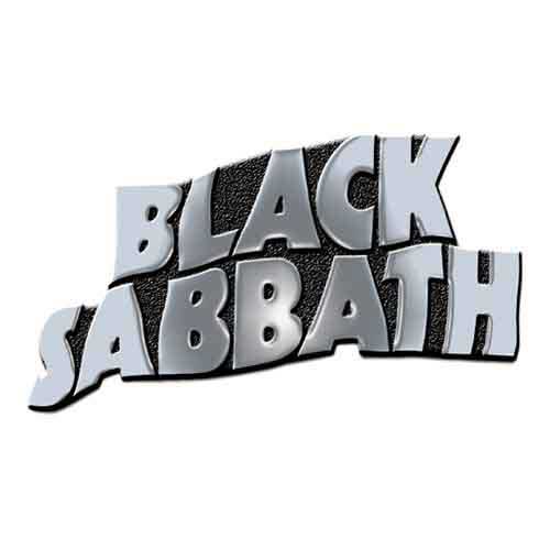 Black Sabbath Badge: Wavy Logo