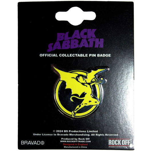 Black Sabbath Badge: Never Say Die