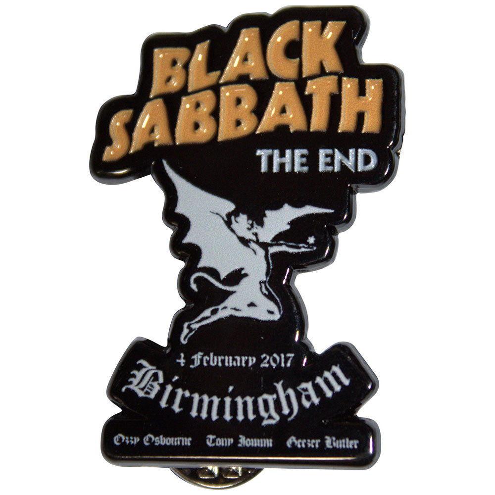 Black Sabbath Badge: The End