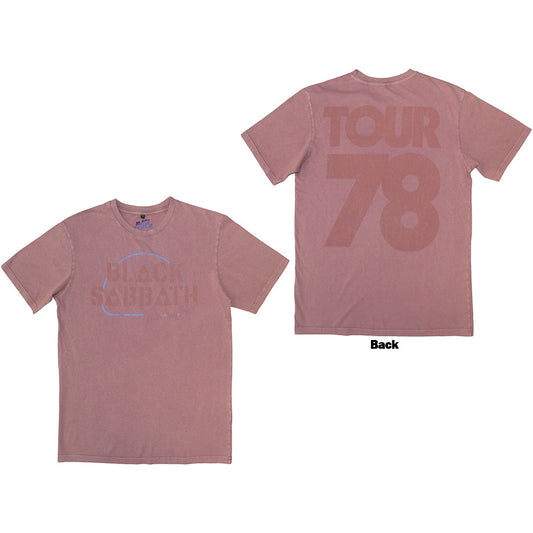 Black Sabbath Stone Wash T-Shirt: Never Say Die