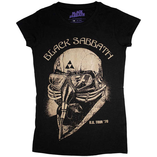 Black Sabbath Ladies T-Shirt: US Tour 1978