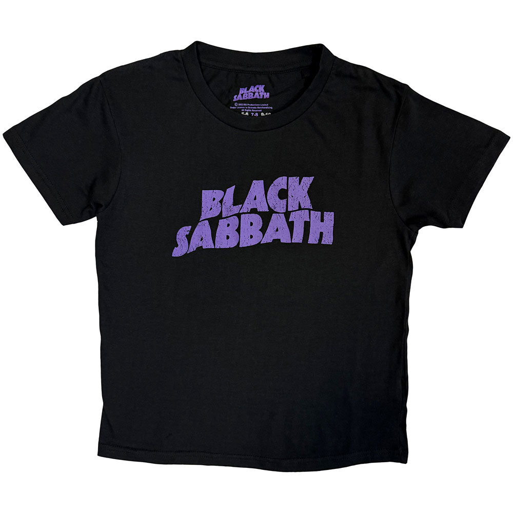 Black Sabbath T-Shirt: Wavy Logo