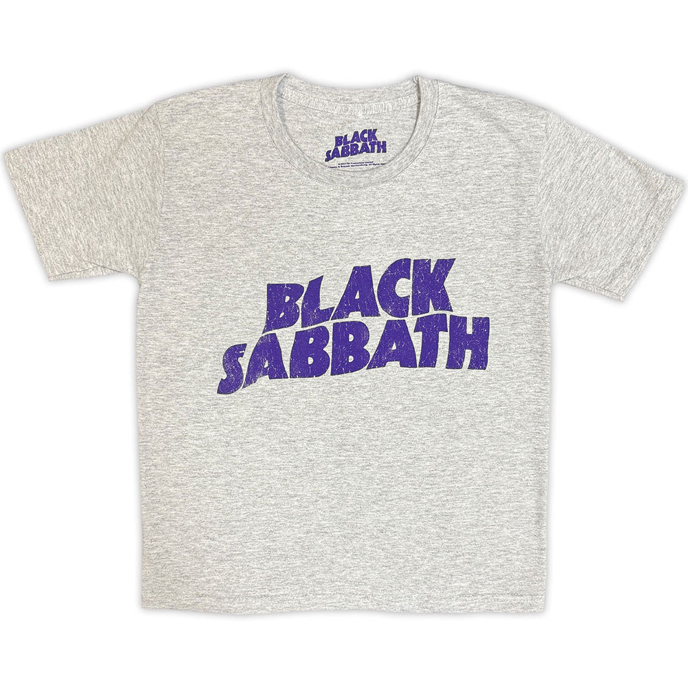 Black Sabbath T-Shirt: Wavy Logo
