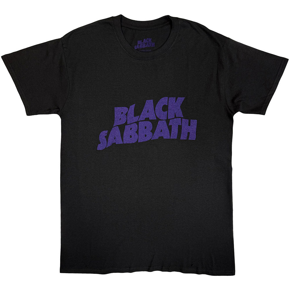 Black Sabbath T-Shirt: Wavy Logo Vintage
