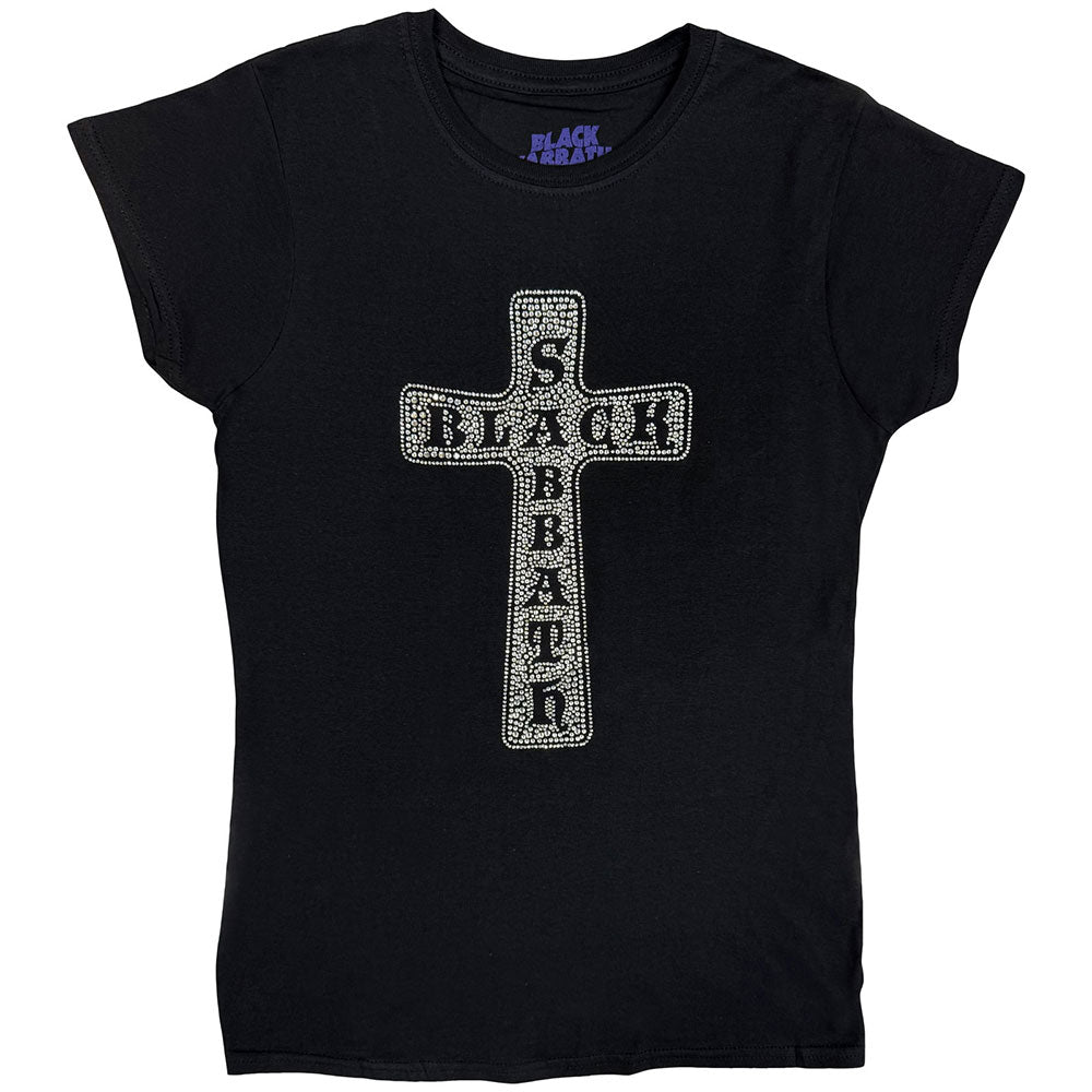 Black Sabbath Ladies T-Shirt: Cross