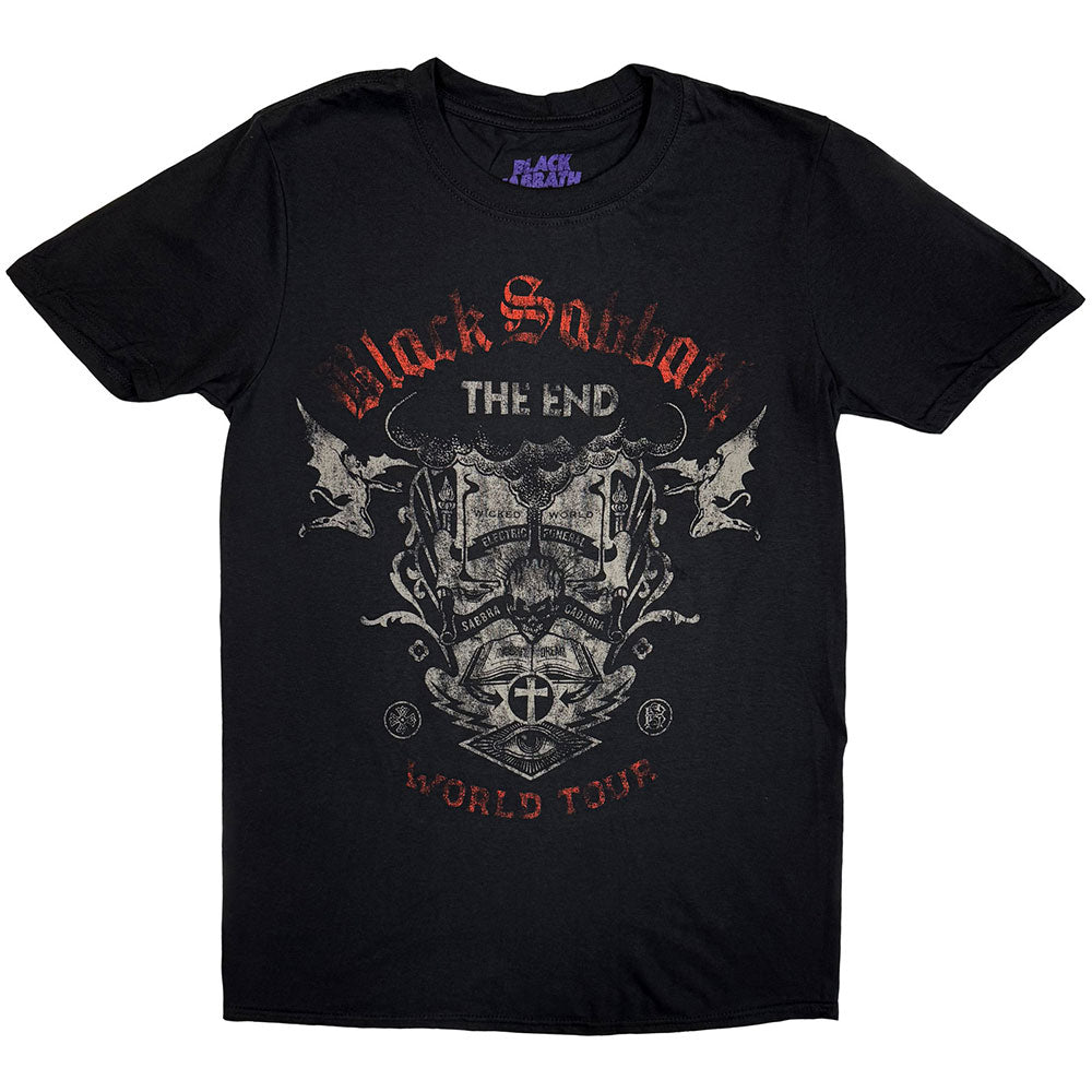 Black Sabbath T-Shirt: The End Reading Skull
