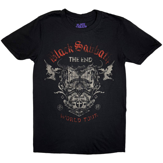 Black Sabbath T-Shirt: The End Reading Skull