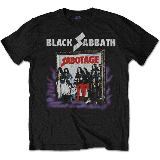 Black Sabbath T-Shirt: Sabotage Vintage