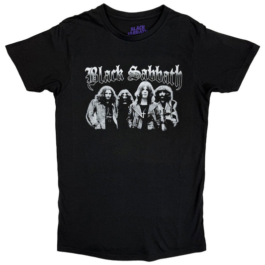 Black Sabbath T-Shirt: Greyscale Group