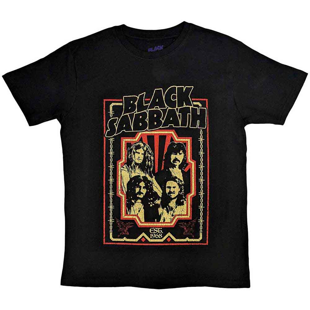Black Sabbath T-Shirt: Est 1968