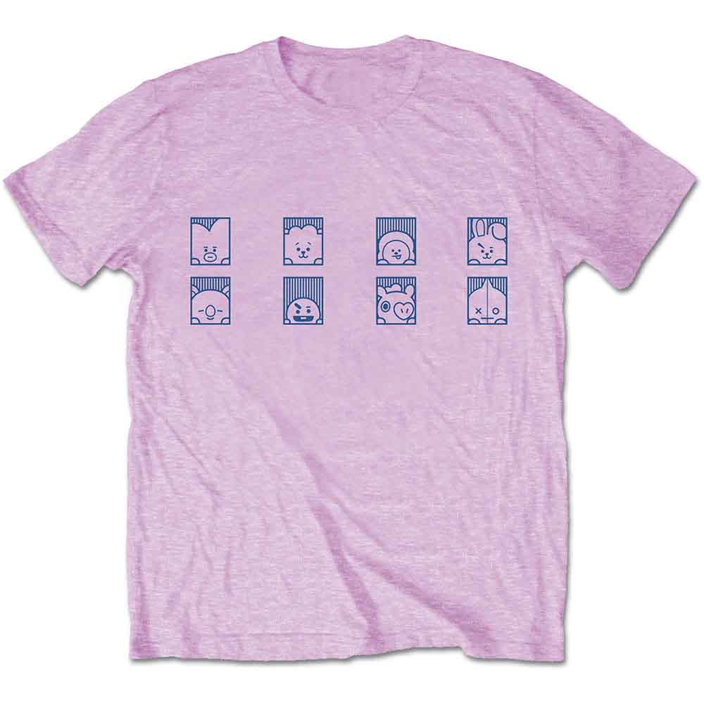 BT21 T-Shirt: Group Squares