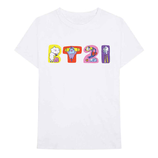 BT21 T-Shirt: Doodle Letters