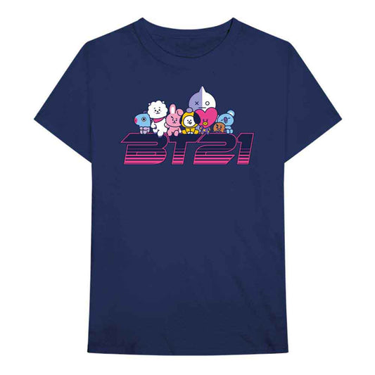 BT21 T-Shirt: Space Wappen Logo