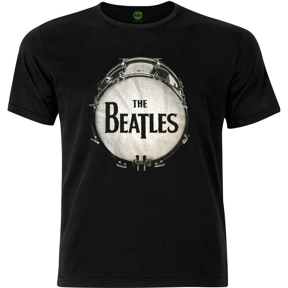 The Beatles T-Shirt: Drum Black Caviar