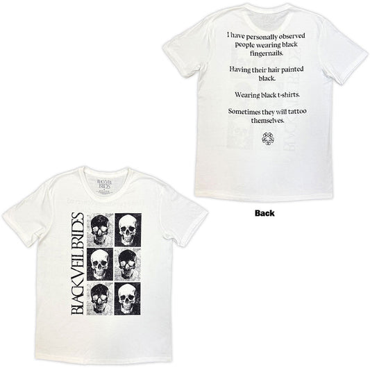 Black Veil Brides T-Shirt: Skulls