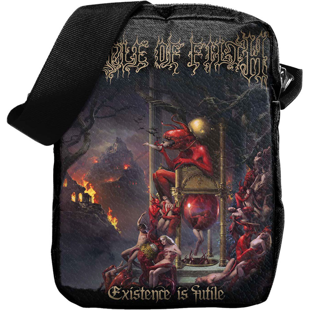 Cradle Of Filth Crossbody Bag: Existence Is Futile