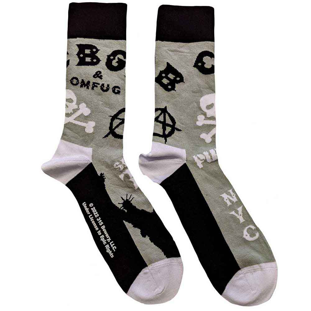 CBGB Socks: Logos
