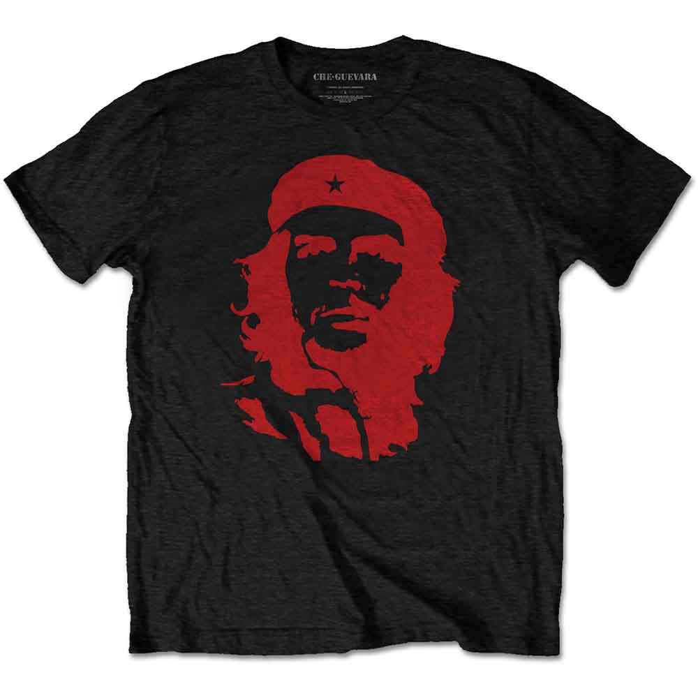 Che Guevara T-Shirt: Red on Black