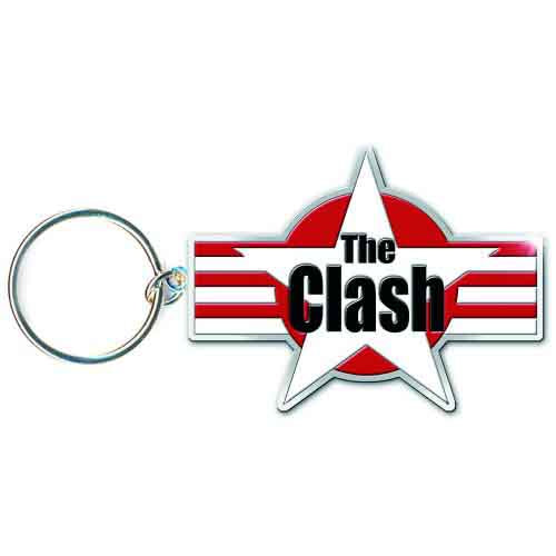 The Clash Keychain: Stars & Stripes