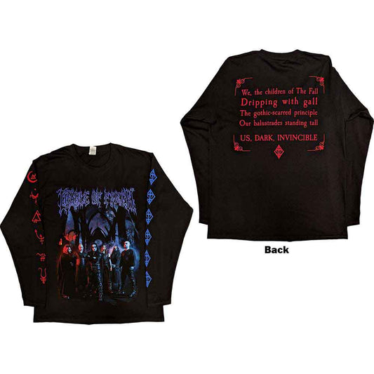 Cradle Of Filth Long Sleeve T-Shirt: Existence Band
