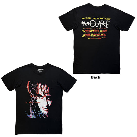 The Cure Carbon T-Shirt: Bloodflowers Tour '00