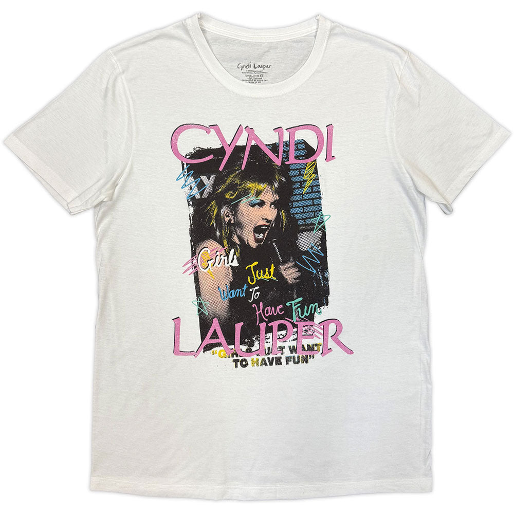 Cyndi Lauper T-Shirt: Singing