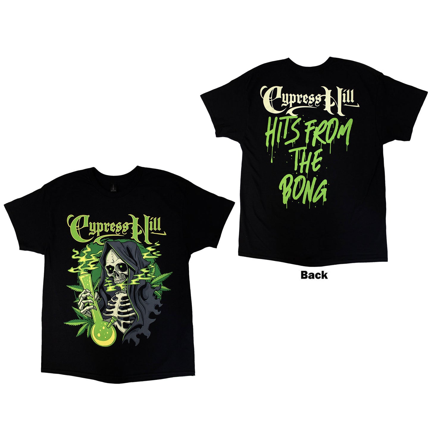 Cypress Hill T-Shirt: Skull Bong