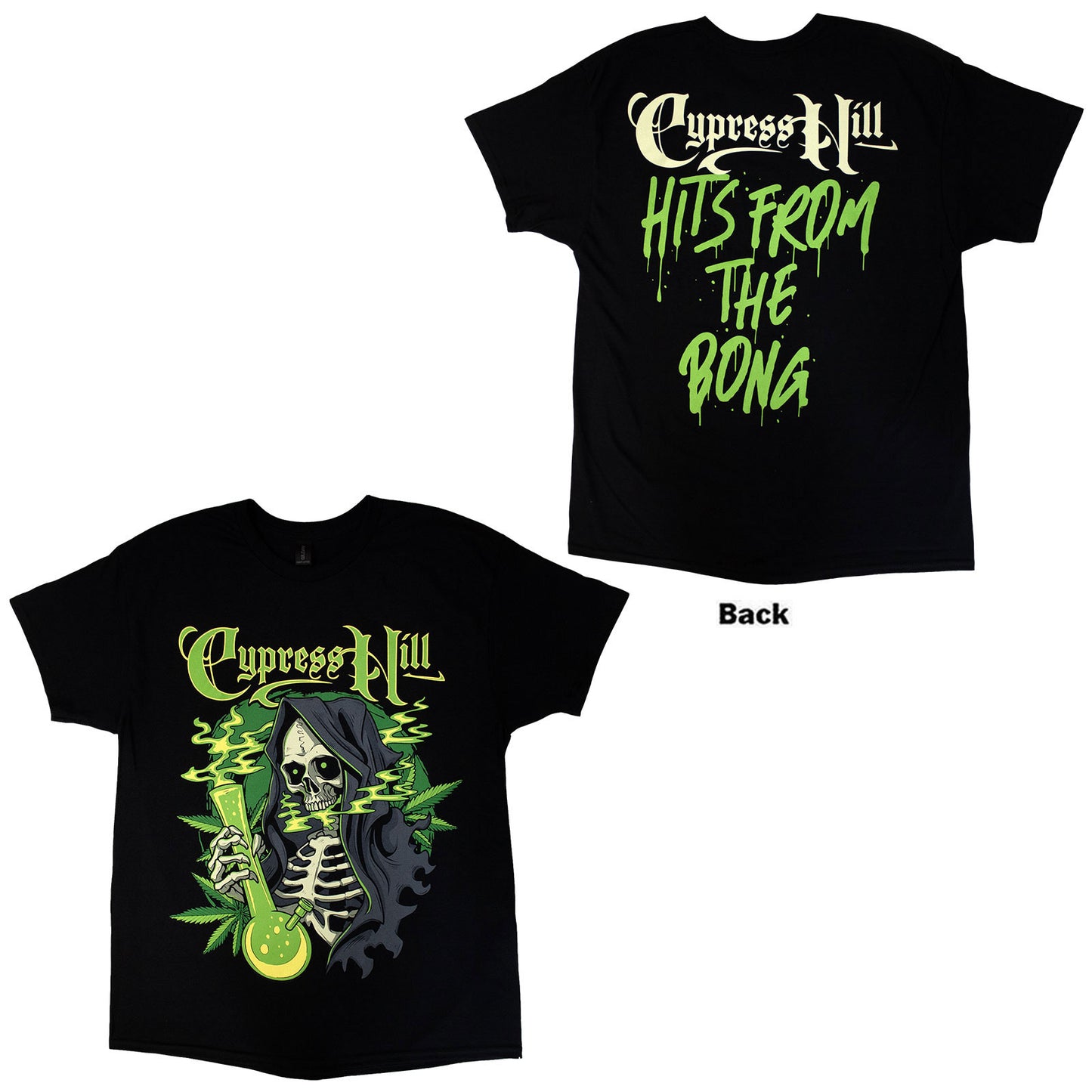 Cypress Hill T-Shirt: Skull Bong