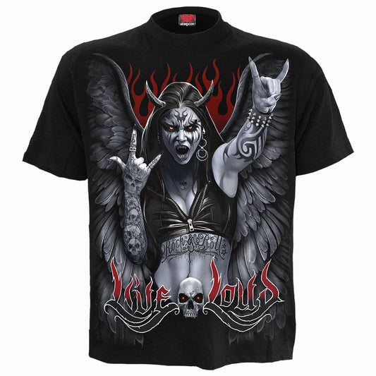 Spiral T-Shirt: Rock Loud