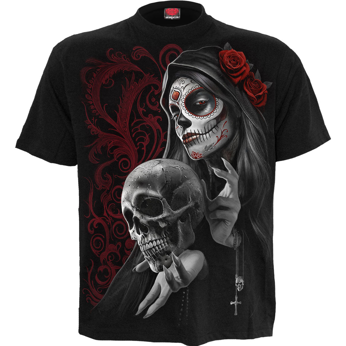 Spiral T-Shirt: Love Is Dead