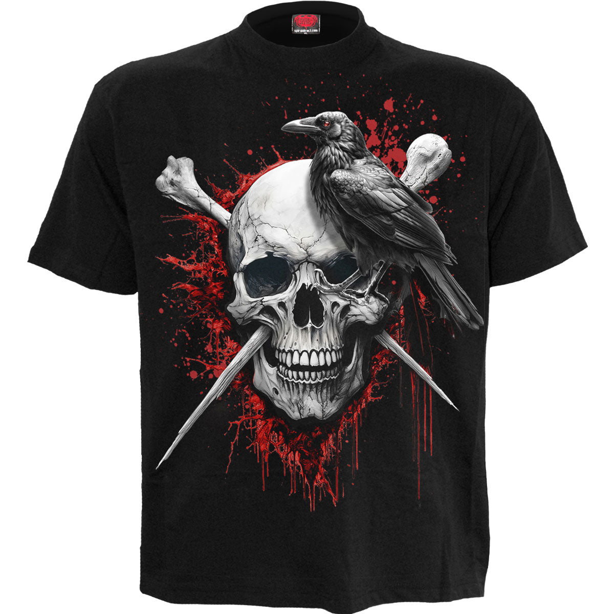 Spiral T-Shirt: Death Raven