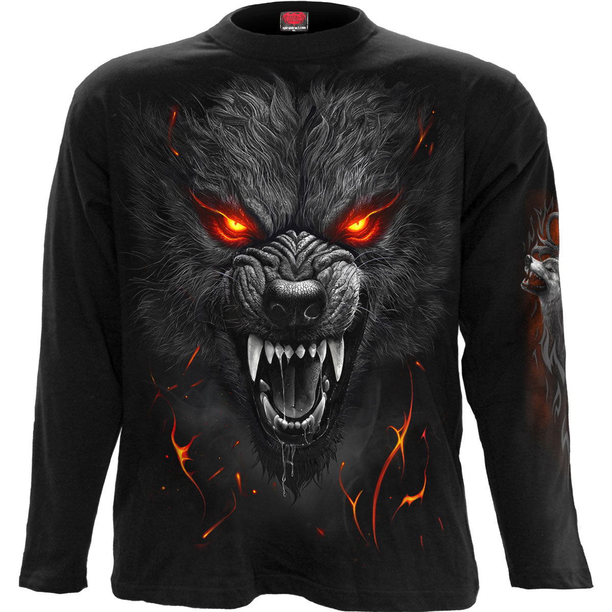 Spiral Long Sleeve T-Shirt: Darkest Fear