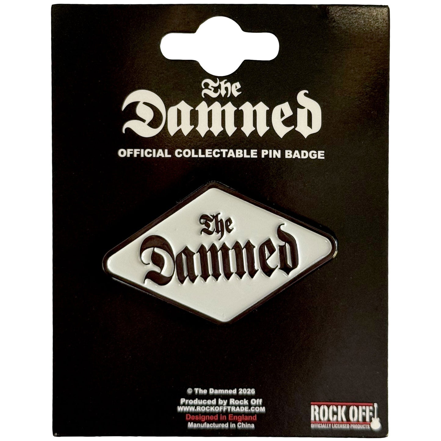 The Damned Badge: Gothic Logo
