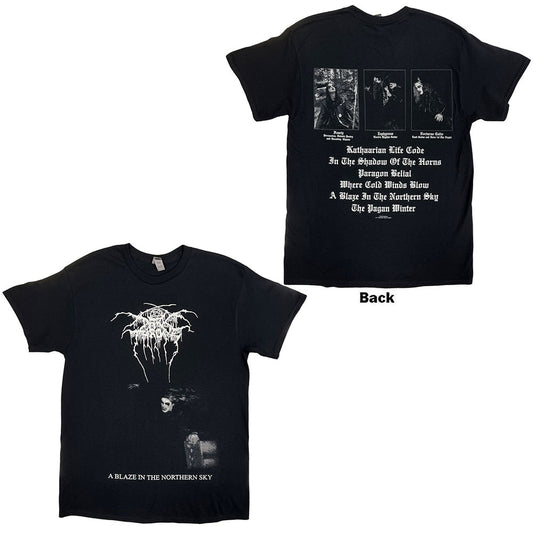 Darkthrone T-Shirt: A Blaze In The Northern Sky