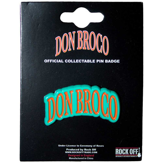 Don Broco Badge: Orange Logo