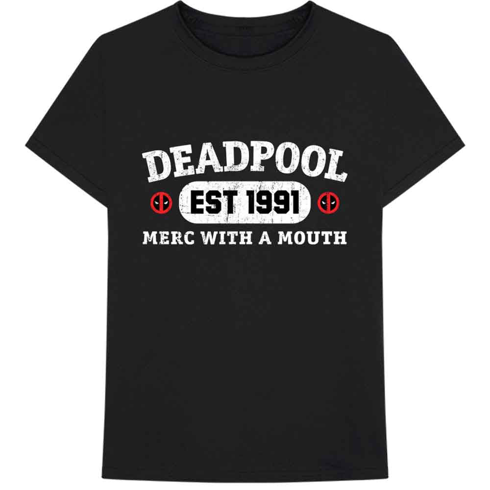 Marvel Comics T-Shirt: Deadpool Merc With A Mouth